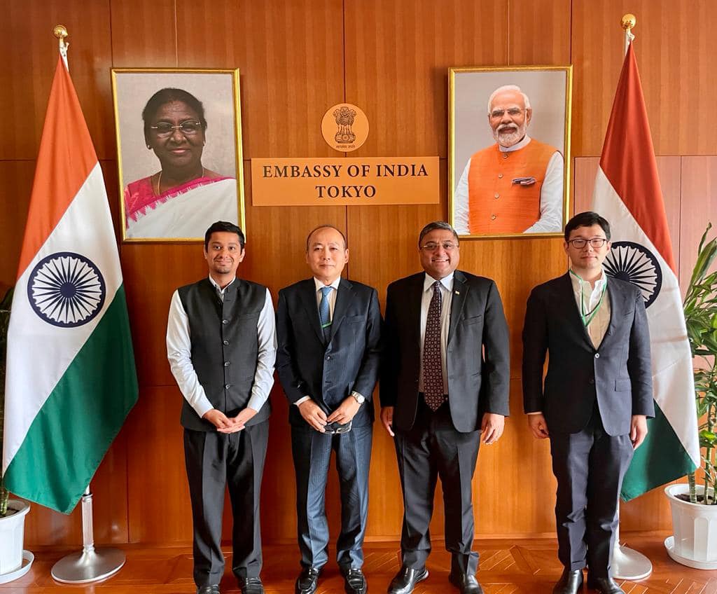Shri Sibi George met the Chairman and Managing Director of Marubeni India on 10/08/2023
