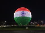 Indian Tricolour Illumination at MOA Globe