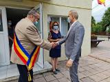 Visit of Ambassador Shrivastava to three libraries in Dâmbovița County, in Ocnița, Gura Ocniței and Raciu townships on July 2, 2021