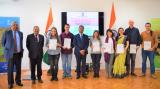 Inaugural function of Amrit Mahotsav   Celebrations and Events on Indian History and Cultural Programme organised  by EoI, Sofia  (April  2021)