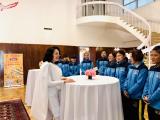 Ambassador's interacts with the National Women's Cricket Team of Bhutan
