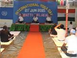 Philanthrophic work and Yoga Celebrations organised during Amrit Mahotsav Celebrations by EoI Juba (June 21, 2021)