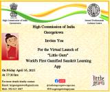 Virtual symposium organised  during Amrit Mahotsav   Celebrations  by HCI,  Georgetown (April   2021)