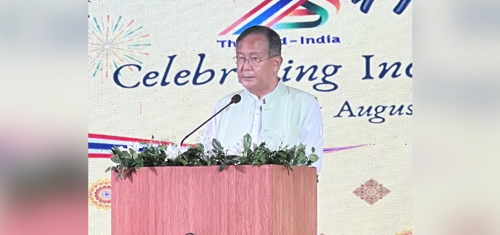 Minister of State for External Affairs Dr. Rajkumar Ranjan Singh attended the 75th anniversary celebrations of establishment of diplomatic relations between India and Thailand in New Delhi