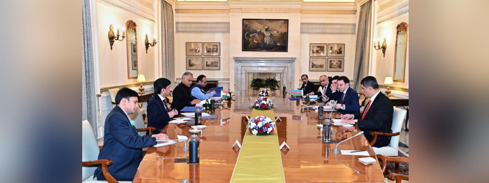 5th India-Azerbaijan Foreign Office Consultation held in New Delhi