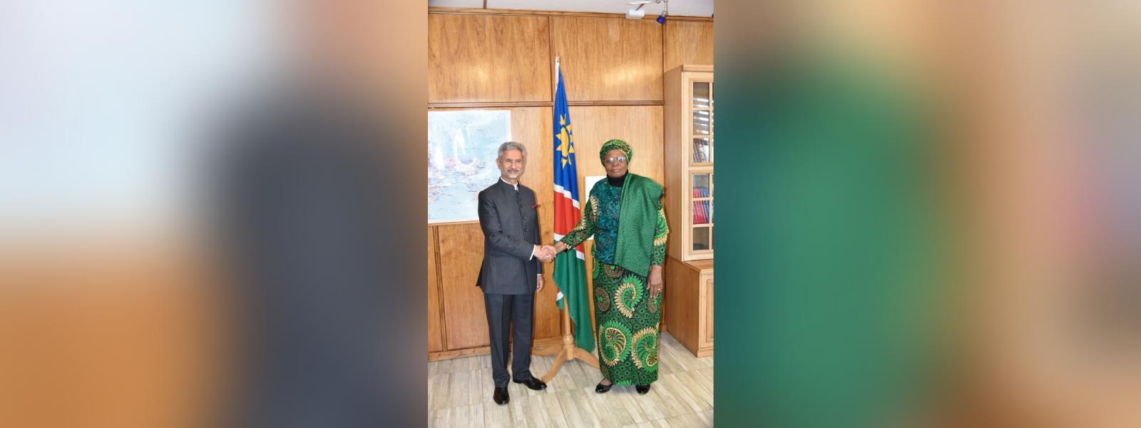 External Affairs Minister Dr. S. Jaishankar co-chaired the 1st Joint Commission of Cooperation between India and Namibia with H.E. Ms. Netumbo Nandi Ndaitwah, Deputy Prime Minister and Minister of International Relations & Cooperation of Namibia