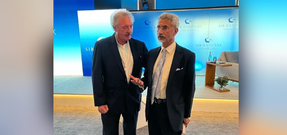 External Affairs Minister, Dr. S. Jaishankar meets with Minister of Foreign and European Affairs of Luxembourg, Jean Asselborn in Dubai