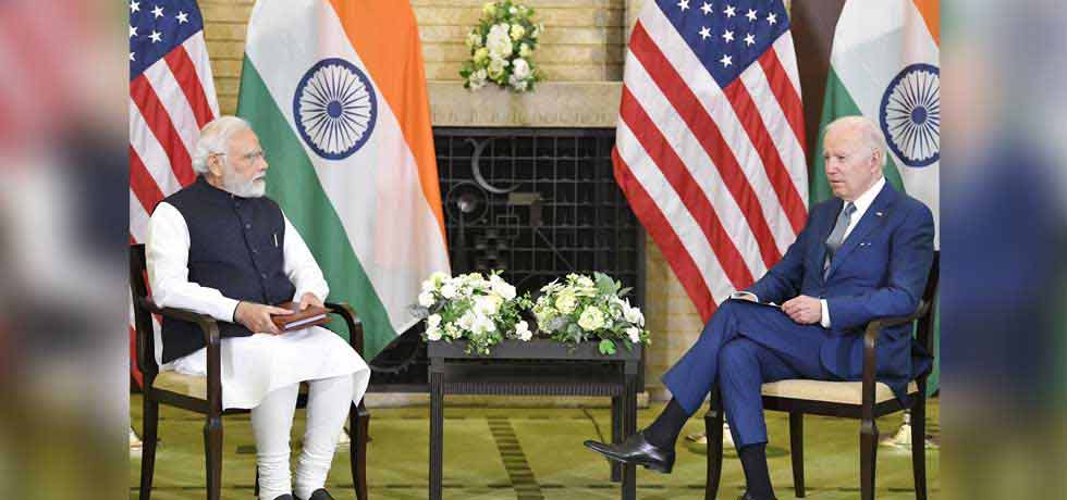 Prime Minister Shri Narendra Modi held talks with President of USA, H.E. Mr. Joseph R. Biden in Tokyo