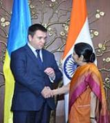 Visit of Minister of Foreign Affairs of Ukraine to India (October 05-07, 2017)