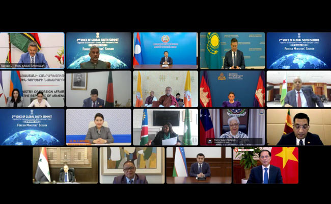 Foreign Ministers’ Session of 2nd Voice of Global South Summit