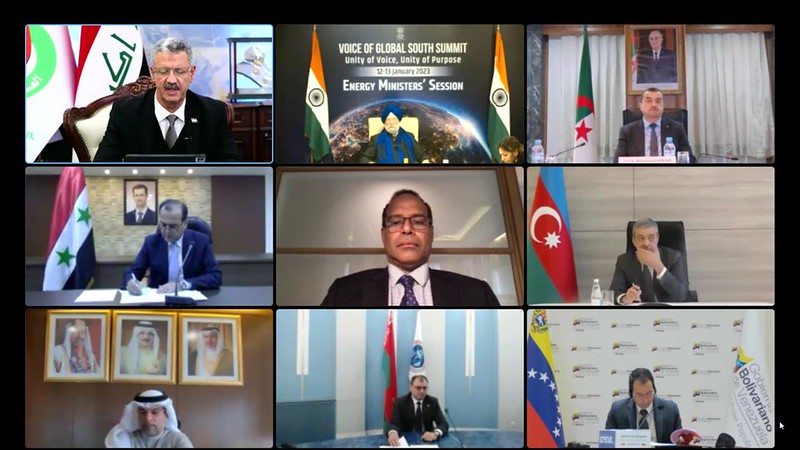 Energy Ministers’ Session of Voice of Global South Summit