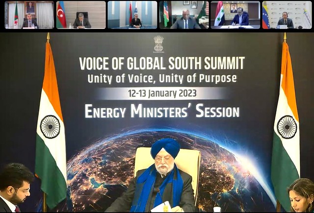 Energy Ministers’ Session of Voice of Global South Summit