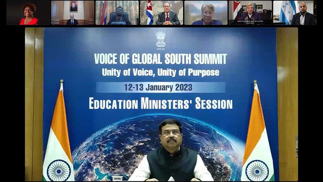 Education Ministers’ Session of Voice of Global South Summit