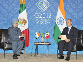 PM's visit to Mexico (G-20) and Brazil (Rio&#43;20)