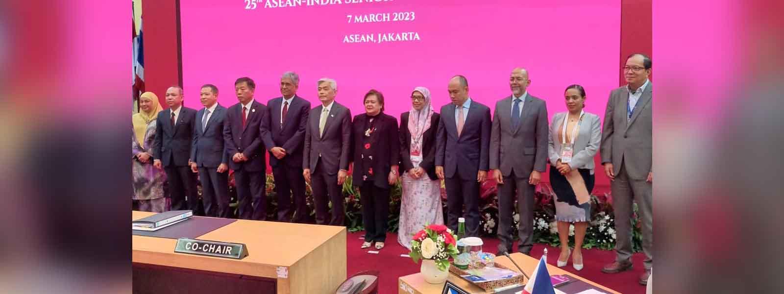 Secretary (East), Shri Saurabh Kumar co-chaired the 25th ASEAN-India Senior Officials' Meeting in Jakarta