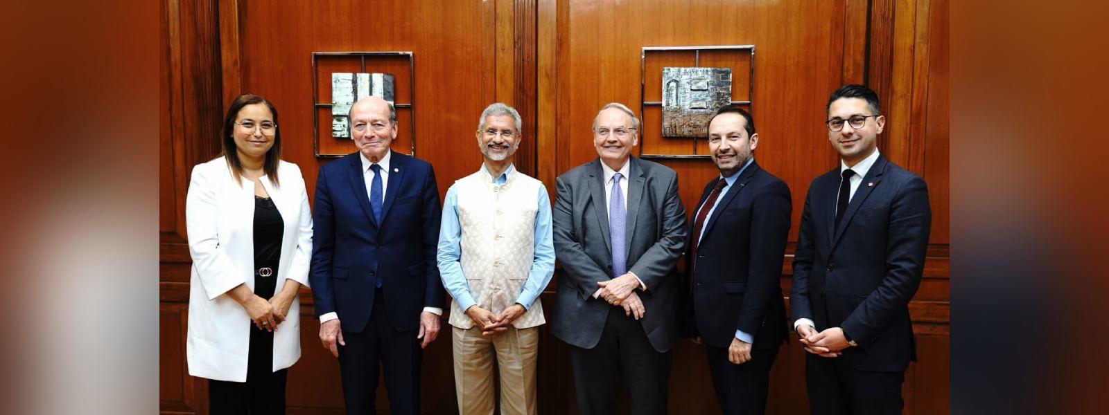 External Affairs Minister, Dr. S. Jaishankar met a delegation from Foreign Affairs Committee of the French National Assembly in New Delhi