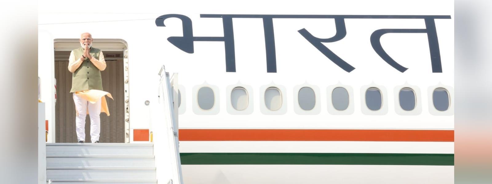 प्रधान मंत्री श्री. नरेंद्र मोदी जापान, पापुआ न्यू गिनी और ऑस्ट्रेलिया की यात्रा पर हुए रवाना
