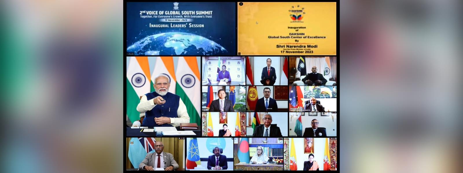 Prime Minister Shri Narendra Modi virtually inaugurated DAKSHIN - Global South Centre of Excellence