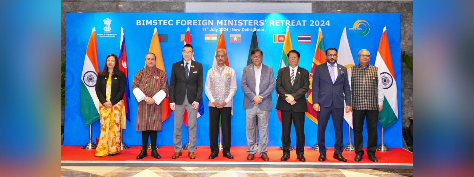 External Affairs Minister Dr. S. Jaishankar hosts the 2nd BIMSTEC Foreign Ministers' Retreat
