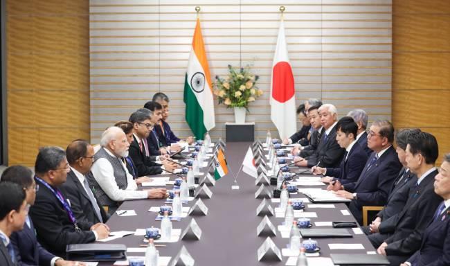 15th India-Japan Annual Summit held in Tokyo led by Prime Minister Shri Narendra Modi and H.E. Mr. Shigeru Ishiba, Prime Minister of Japan