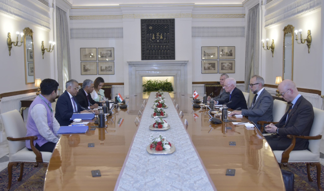 The pre-Foreign Office Consultations (pre-FOC) between India and Canada co-chaired by Secretary (East) Shri P. Kumaran and H.E. Mr. David Morrison, Deputy Foreign Minister of Canada were held in New Delhi