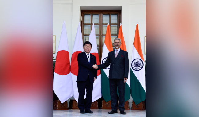 External Affairs Minister Dr. S. Jaishankar met H.E. Mr. Toshimitsu Motegi, Minister of Foreign Affairs of Japan in New Delhi