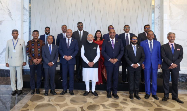 Prime Minister Shri Narendra Modi interacted with Indian-origin Ministers, Members of Parliament, and Senators in Kuala Lumpur