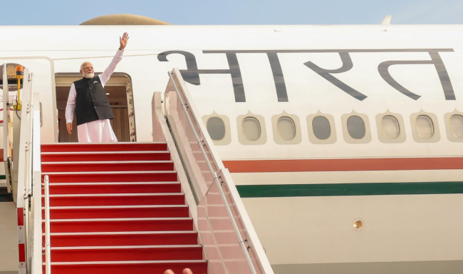 Prime Minister Shri Narendra Modi emplaned for New Delhi after a successful visit to Malaysia