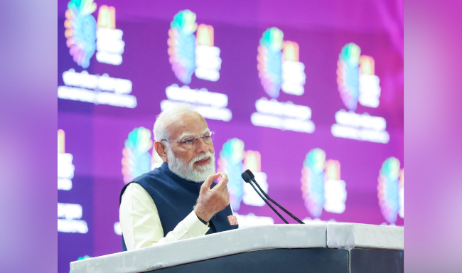 Prime Minister Shri Narendra Modi inaugurated the India AI Impact Summit at Bharat Mandapam in New Delhi