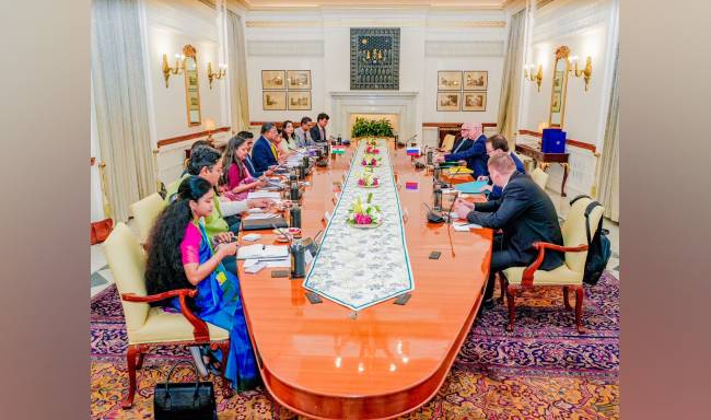 The 7th India-Russia UN Consultations co-chaired by Secretary (West), Shri Sibi George and Deputy Foreign Minister of Russia, H.E. Mr. Alexander Alimov in New Delhi