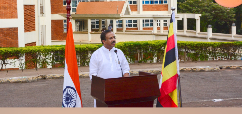 Minister of State for External Affairs, Shri V. Muraleedharan inaugurates e-Vidya Bharti Learning Centre at Makerere University in Uganda