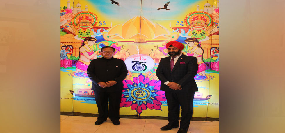 Minister of State for External Affairs, Dr. Rajkumar Ranjan Singh interacts with vibrant Indian community in Mongolia